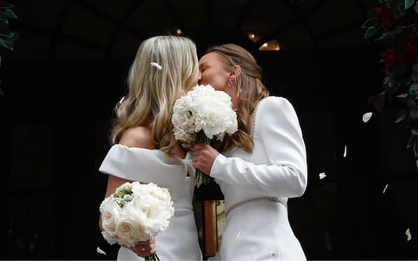 English Dasher Danni Wyatt Marries Longtime Partner In A Beautiful Ceremony